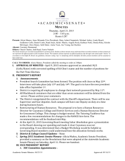 minutes for 04/23/2015, PDF opens in new window