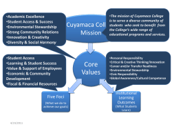 Integrated Planning Model - 2013