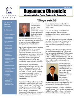 2015 fall newsletter