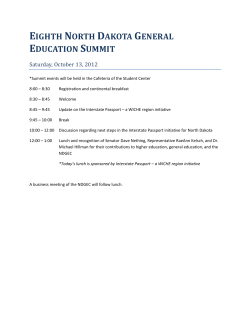 Summit Agenda