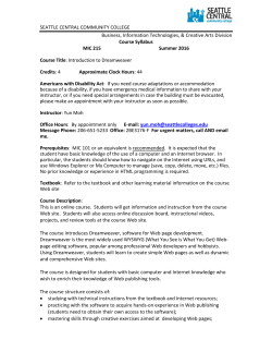 Syllabus of MIC 215