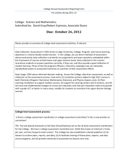 2011-2012 science and math assessment report