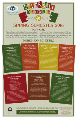 Spring Semester 2016