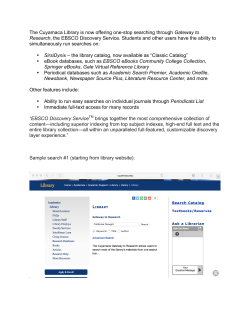 New Way to Search Library Collection!