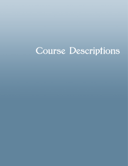 Part 9 - Course Descriptions - PDF opens in a new window