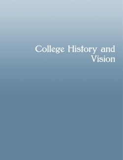 Part 2 - College History and Vision - PDF opens in a new window