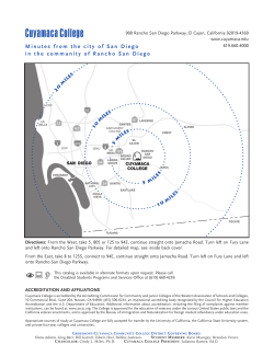 Part 1 - Accreditation and Affiliations, Welcome Letter, Table of Contents, Academic Calendar, College & District Administration - PDF opens in a new window