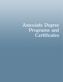 Degrees Certificates