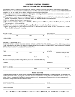carpool application