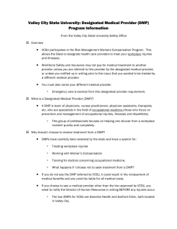 DMP Fact Sheet