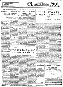 "Hugo Stinnes, o el capitalismo en marcha"