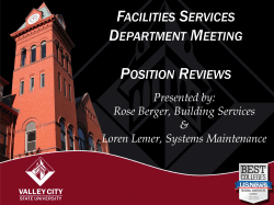 061115_FSDept_UpdateMeeting
