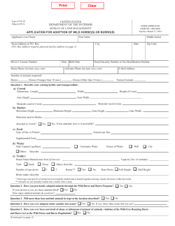 Adoption Application