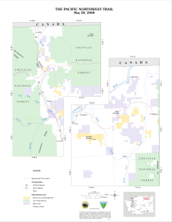 BLM eastern portion of the Pacific Northwest Trail