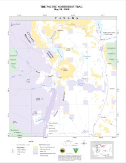 BLM western portion of the Pacific Northwest Trail
