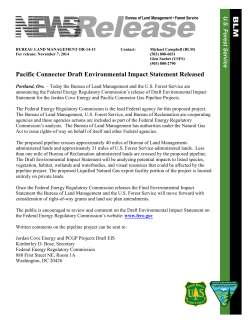 BLM/USFS Press Release