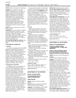 Federal Register Notice: Notice of Public Meetings: Sierra Front-Northwestern Great Basin Resource Advisory Council