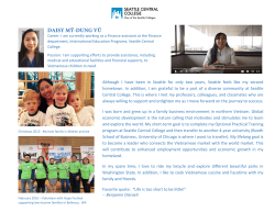 Meet a Student from Vietnam