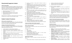 policies and procedures