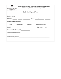 credit card form
