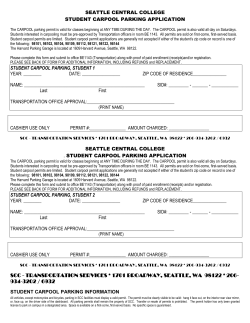 Carpool Application