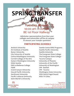 Spring Transfer Fair