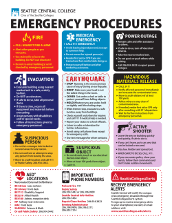 Emergency Procedures