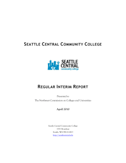 Regular Interim Report, April 2010
