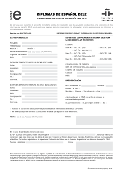 Formulari d'inscripci