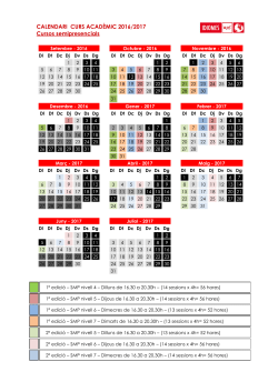 Cursos semipresencials d'angl s 55 h