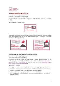 Guia de Votaci Electr nica