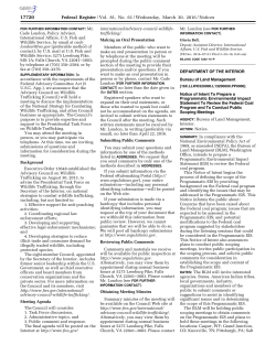 Information on PEIS