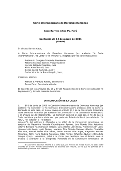 Sentencia de 14 de marzo de 2001