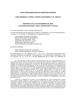Caso Campo Algodonero