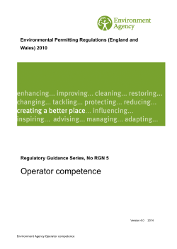Environmental Permitting Regulations (England and Wales) 2010