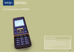 WRAP Treatment of WEEE