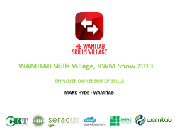 Employers owning skills