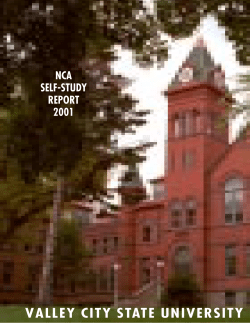 2001 VCSU Self Study Report