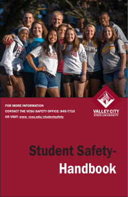 Student Safety Handbook