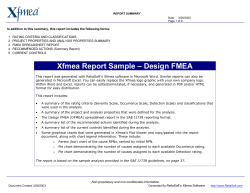 Front Door FMEA