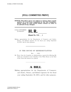 budget bill