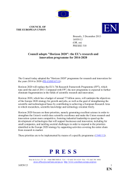 meeting of the European Union&rsquo;s Competitiveness Council