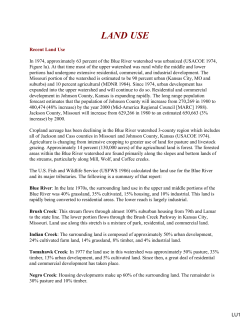 Blue River Land Use
