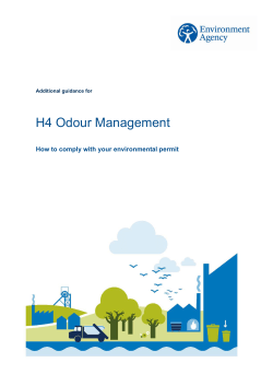 Environment Agency H4: Odour Management (March 2011)