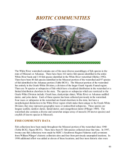 White River Biotic Community