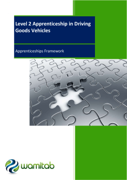 Driving Goods Vehicles