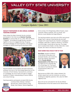 Campus Update June 2015