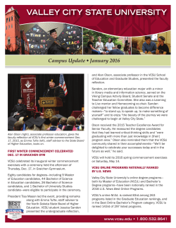 Campus Update January 2016