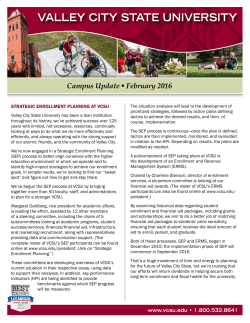 Campus Update February 2016