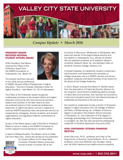 Campus Update March 2016
